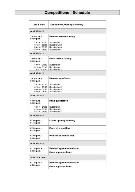 euro2011schedule